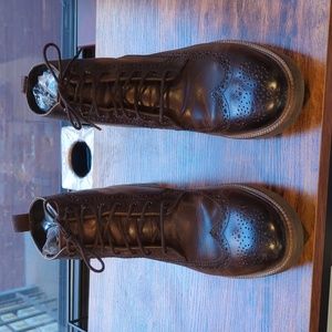 Men's size 44 (11) brown Bose brogue boots